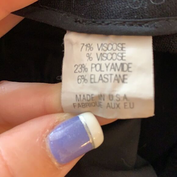 𝅺euc Theory black stretch equestrian style leggings - Picture 7 of 10